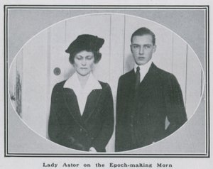 Lady Nancy Astor på den epokegjørende morgenen av English Photographer