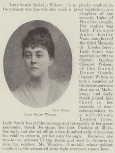 Lady Sarah Wilson av English Photographer