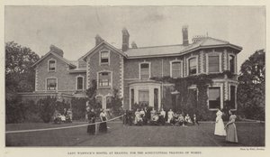 Lady Warwicks Hostel i Reading, for landbruksopplæring av kvinner av English Photographer