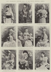 Lady Wolseleys kostymeball på Royal Hospital, Dublin