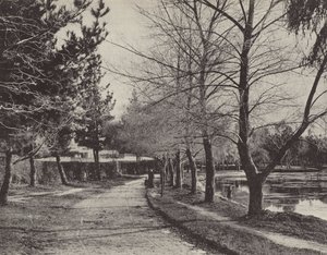 Lake Wendourie om vinteren av English Photographer