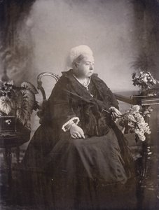 Siste bilde tatt av dronning Victoria på Balmoral av English Photographer