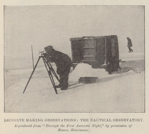Lecointe gjør observasjoner, Nautical Observatory av English Photographer