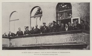 Li-Hung-Chang i Tyskland, besøk hos prins Bismarck i Friedrichsruhe av English Photographer