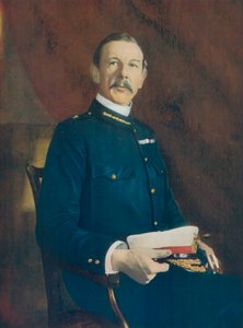 Generalløytnant Sir H. E. Colvile, kommanderende 9. divisjon sørafrikanske feltstyrke av English Photographer