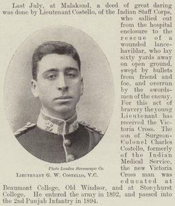 Løytnant G W Costello, VC av English Photographer