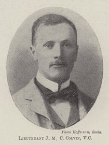 Løytnant J M C Colvin, VC av English Photographer
