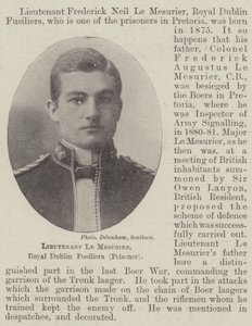 Løytnant Le Mesurier, Royal Dublin Fusiliers (fange) av English Photographer
