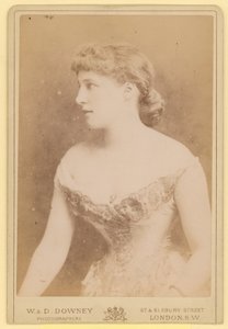 Lillie Langtry, skuespillerinne, fotografi av English Photographer