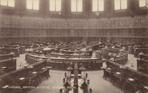 London, British Museum, lesesal av English Photographer
