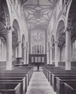 London City Churches: St Katherine Cree (s/hvitt bilde) av English Photographer