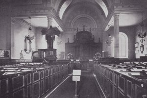 London City Churches: St Mary-at-Hill (s/hvitt-bilde) av English Photographer
