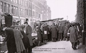 London arbeidere gatemarkeder av English Photographer