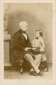 Lord Brougham av English Photographer