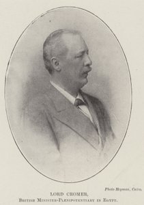 Lord Cromer, britisk fullmektig minister i Egypt av English Photographer