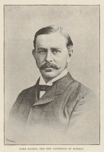 Lord Harris, den nye guvernøren i Bombay av English Photographer