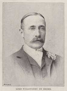 Lord Willoughby de Broke av English Photographer