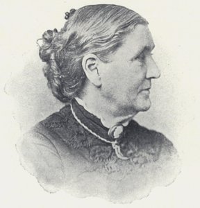 Lucy Larcom (s/hvitt bilde) av English Photographer