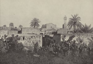 Lydda, den gamle herre i Det gamle testamente, hvor apostelen Paulus gjenopprettet den syke Aeneas av English Photographer