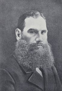 Lyoff Nikolaievich Tolstoy (s/hvitt bilde) av English Photographer