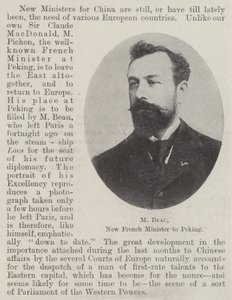 M Beau, ny fransk minister til Peking av English Photographer