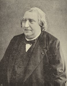 M Ernest Renan, forfatter av The Life of Jesus av English Photographer
