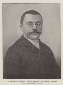 M Theophile Delcasse, Frankrikes utenriksminister av English Photographer