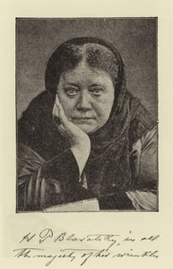 Madame Blavatsky av English Photographer