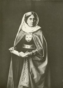 Madame Ristori som Lady Macbeth (gravering) av English Photographer