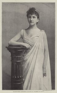 Madame Sigrid Arnoldson som Baucis i Philemon et Baucis av English Photographer
