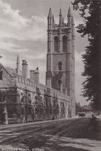 Magdalen Tower, Oxford av English Photographer