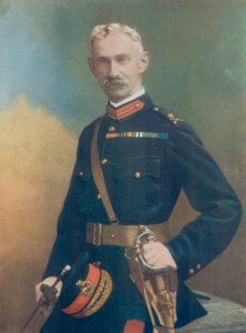 Generalmajor G. Barton. Kommander av den sjette infanteribrigaden av English Photographer