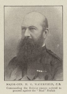 Generalmajor H G Waterfield, CB av English Photographer