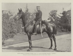 Generalmajor Sir Redvers Buller, GCB, VC, på sin favorittlader, Gambler