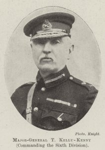 Generalmajor T Kelly-Kenny, kommanderte sjette divisjon av English Photographer