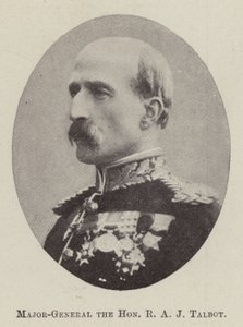 Generalmajor den ærede RA J Talbot av English Photographer