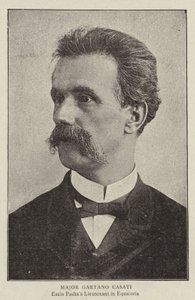 Major Gaetano Casati av English Photographer