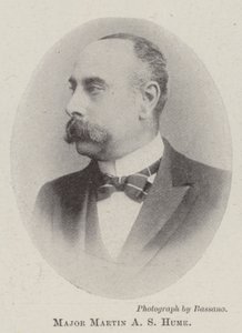Major Martin A S Hume av English Photographer