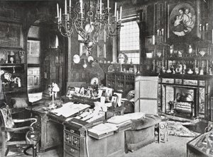 Marlborough House, Pall Mall, Westminster LB: Prince of Wales Study, 1895 av English Photographer