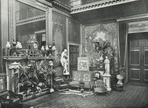 Marlborough House, inngangshallen (s/hvitt bilde) av English Photographer