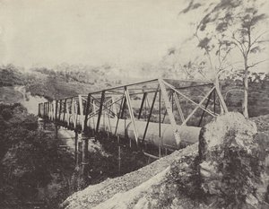 Melbourne vannforsyningsrør, over Plenty River, Greensborough av English Photographer