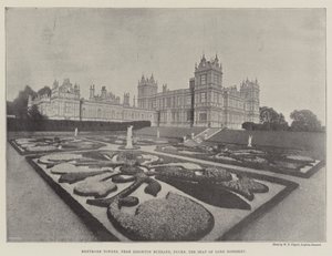 Mentmore Towers, nær Leighton Buzzard, Buckinghamshire, setet til Lord Rosebery av English Photographer