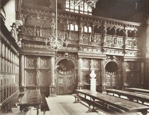 Middle Temple Hall, 1885 av English Photographer
