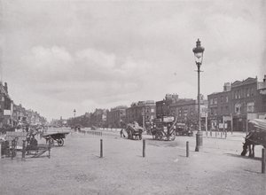 Mile End Road, ser østover av English Photographer
