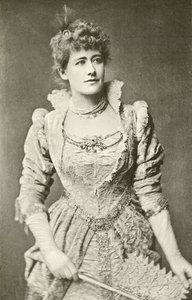 Frøken Ellen Terry som Beatrice (gravyr) av English Photographer