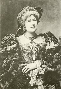 Frøken Ellen Terry som dronning Katherine (gravyr) av English Photographer