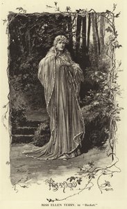 Frøken Ellen Terry, i Becket av English Photographer