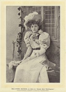 Frøken Ethel Haydon, som Alice i Dandy Dick Whittington