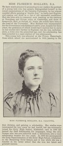 Frøken Florence Holland, BA, Calcutta av English Photographer