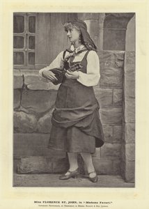 Miss Florence St John, i Madame Favart